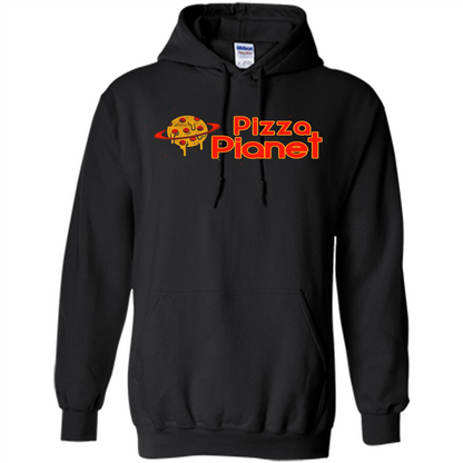 Pizza Lover T-shirt Pizza Pianet Black