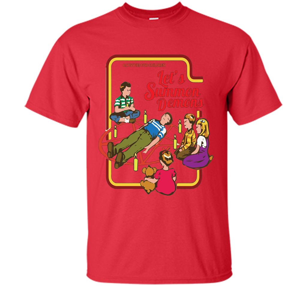 Let's Summon Demons T-Shirt Red