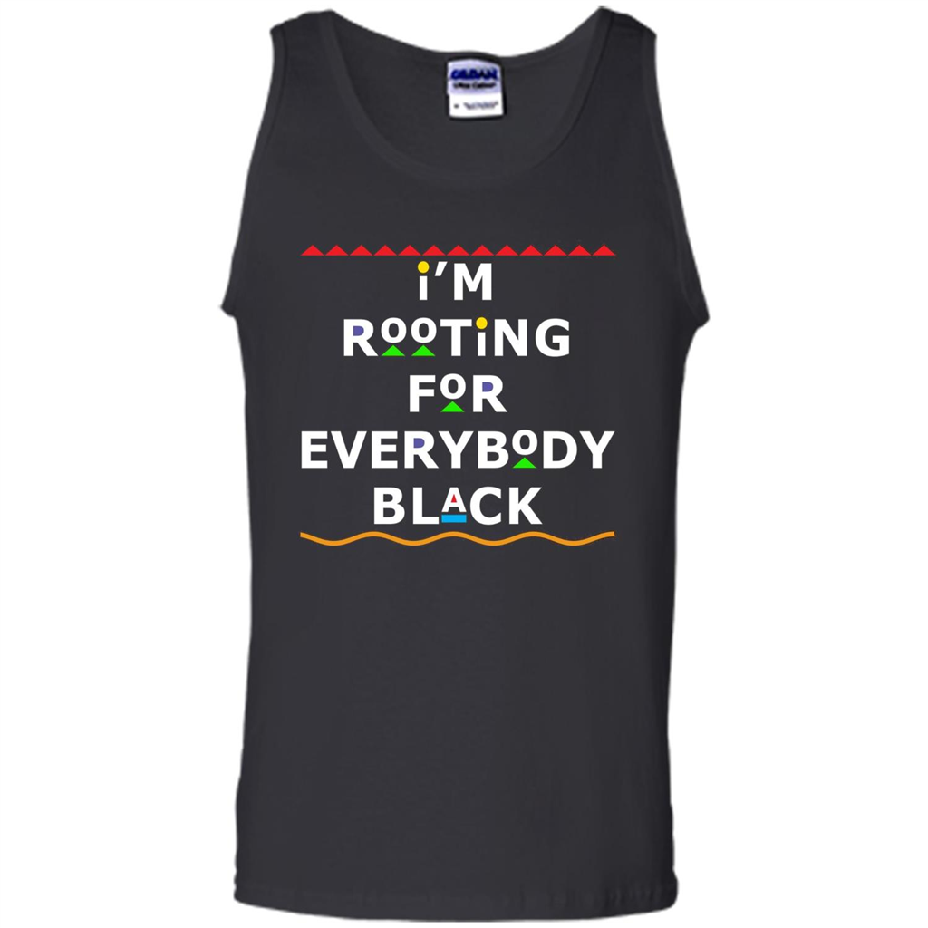 I'm Rooting For Everybody Black T-shirt Royal