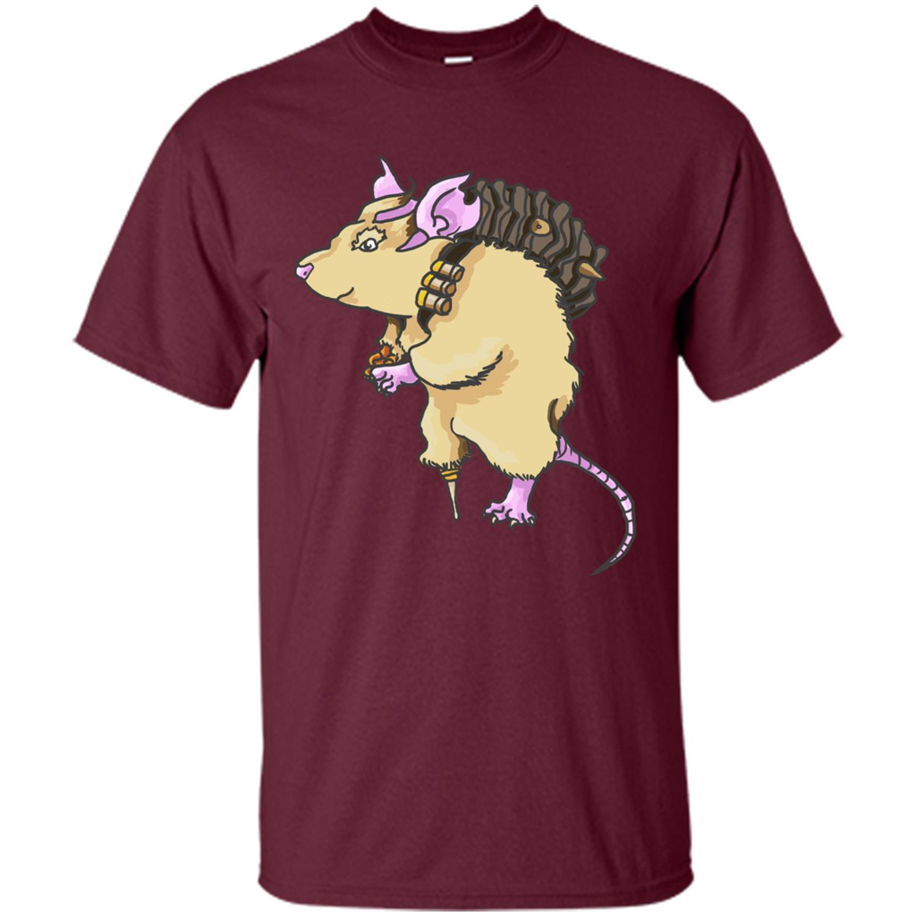 Gamer T-Shirt Junkrat Overwatch Maroon