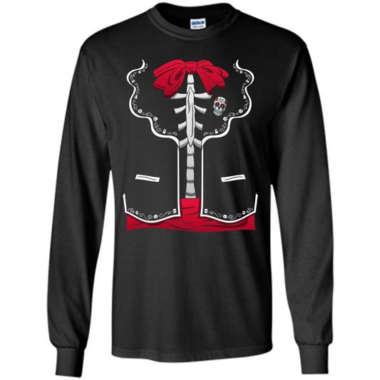 Halloween Costume Dia De Los Muertos T-Shirt Day Of The Dead Black