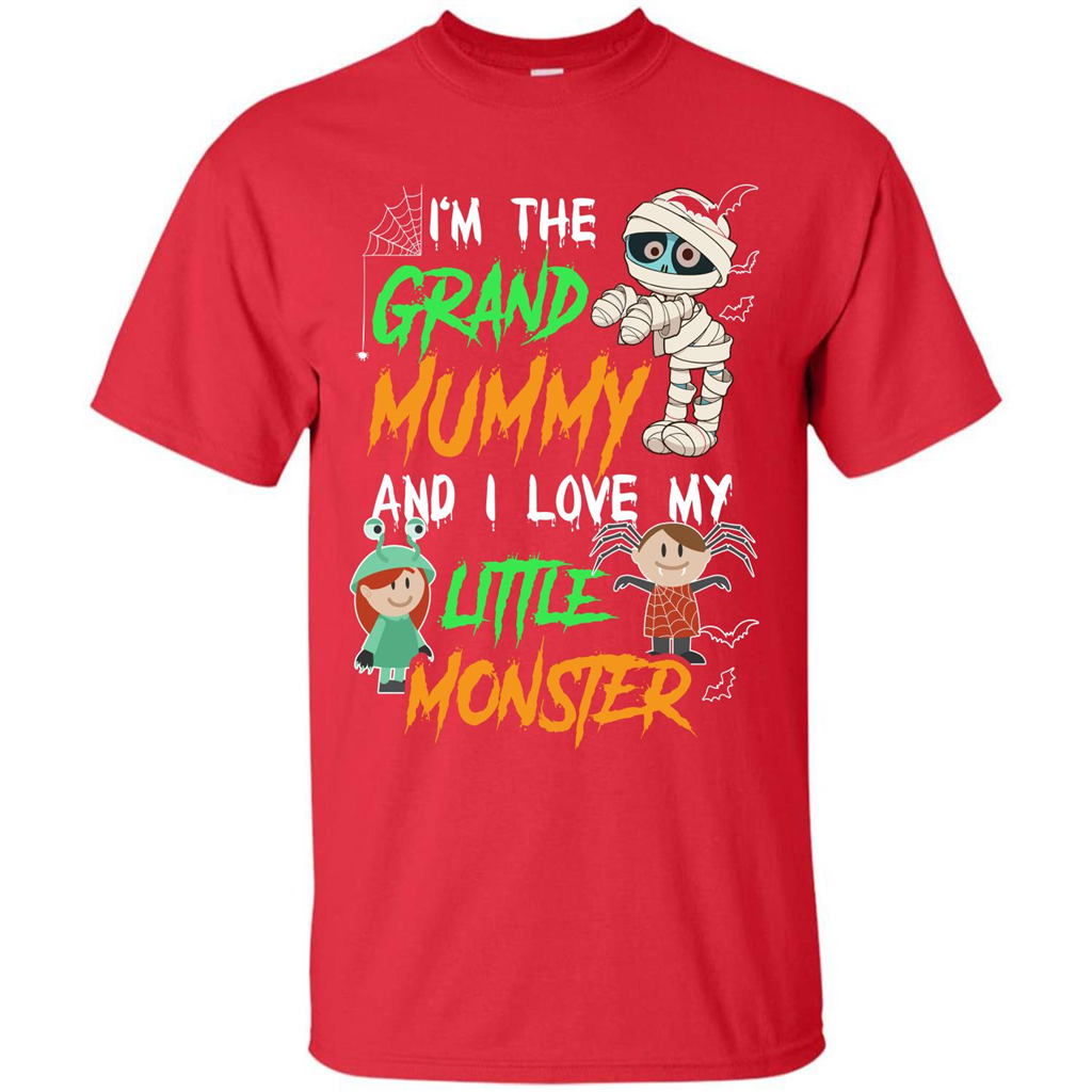 Halloween T-shirt Grand Mummy T-shirt Red