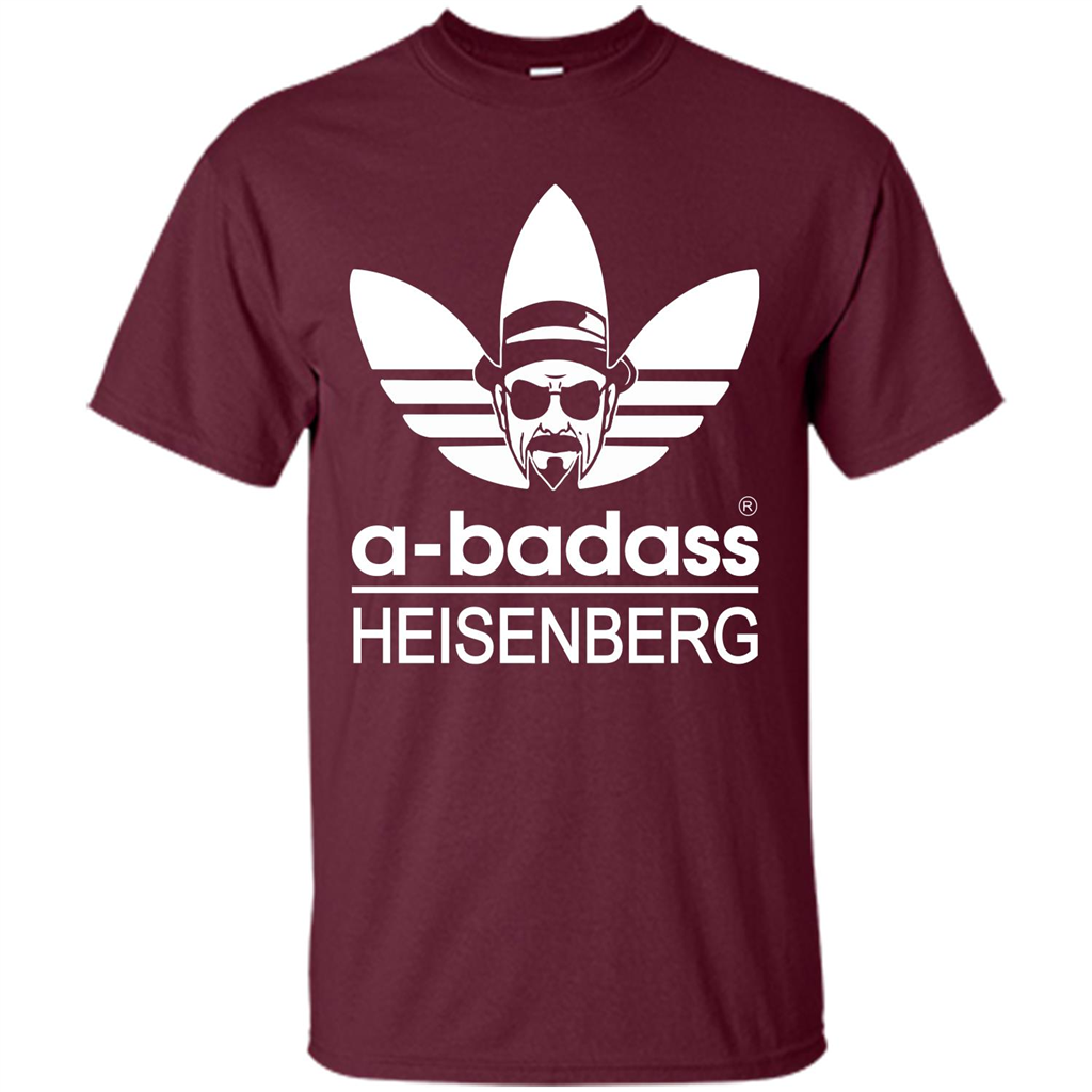 A-badass Heisenberg T-shirt Maroon