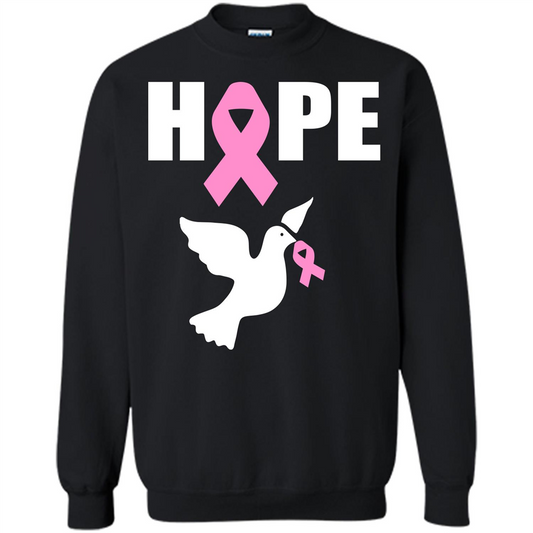 Cancer Awareness T-shirt Hope T-shirt Black