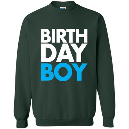 Birth Day Boy T-shirt Forest Green