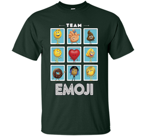 The Emoji Movie Team Emoji Panels Graphic T-Shirt shirt