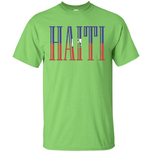 Haiti T Shirt Flag Of Haiti