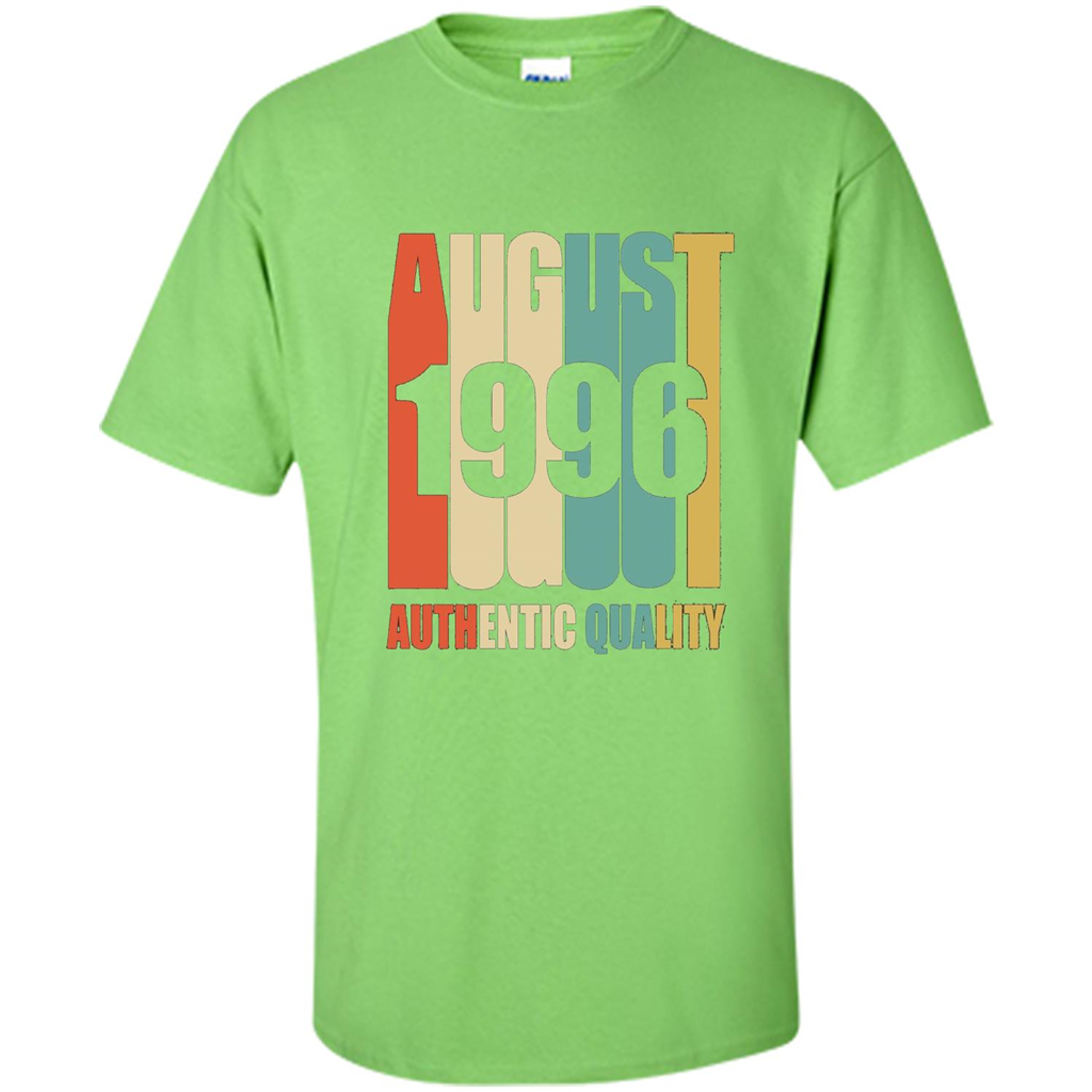 August 1996 Authentic Quality T-shirt Lime