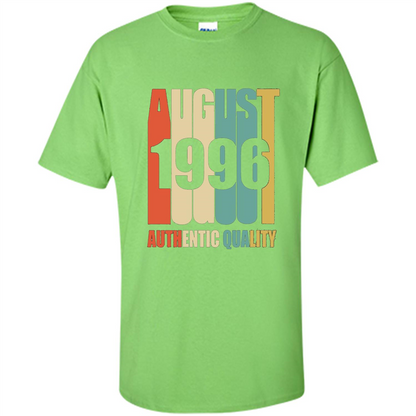 August 1996 Authentic Quality T-shirt Lime