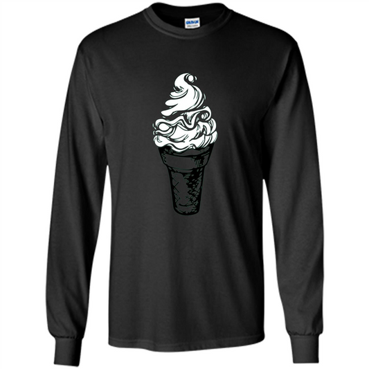 Ice Cream Day T-Shirts Ice Cream Lovers Black