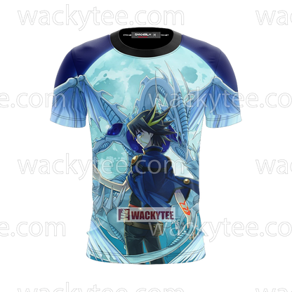Yu-Gi-Oh! Yusei Fudo and Stardust Dragon 3D T-shirt