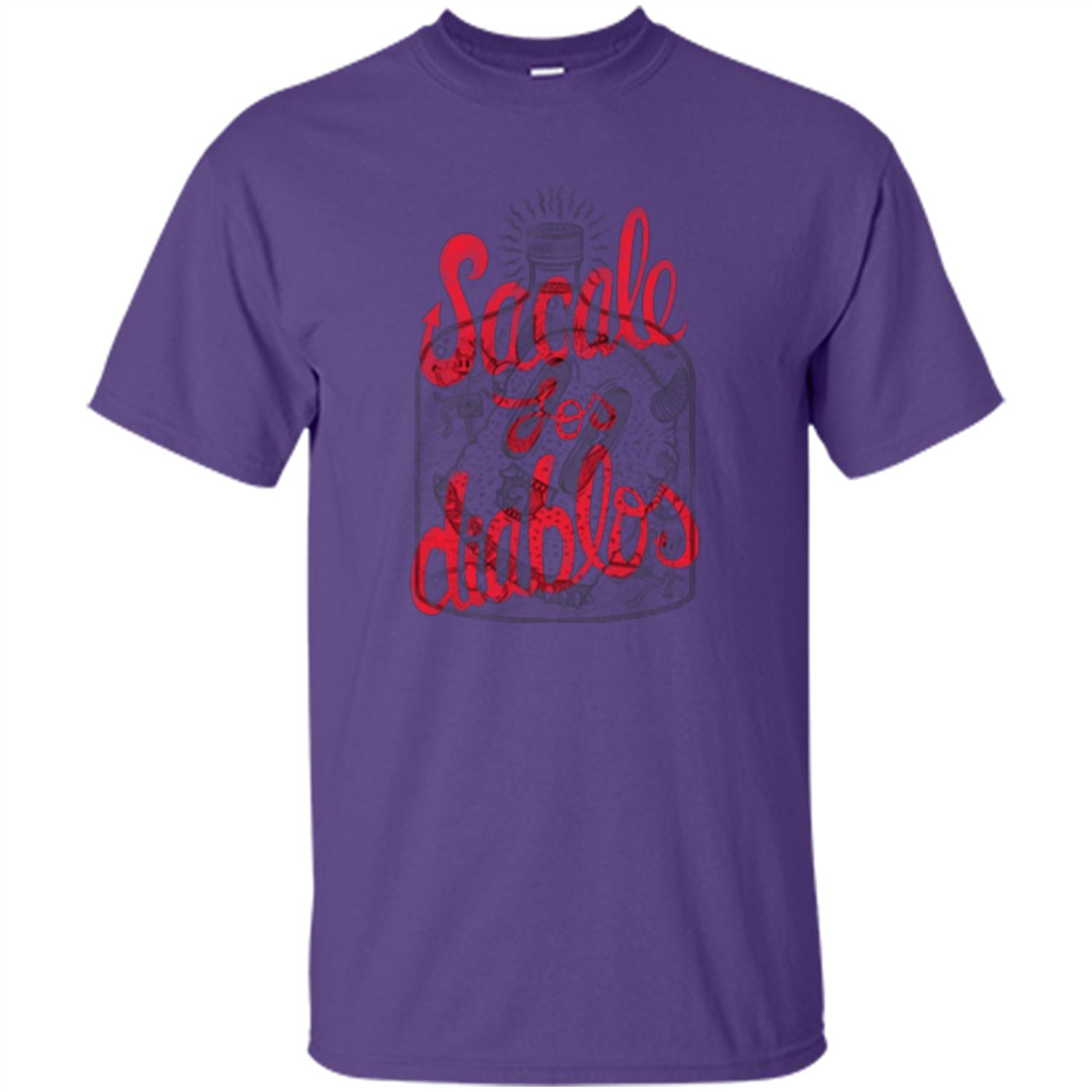 Drink Me T-shirt Purple