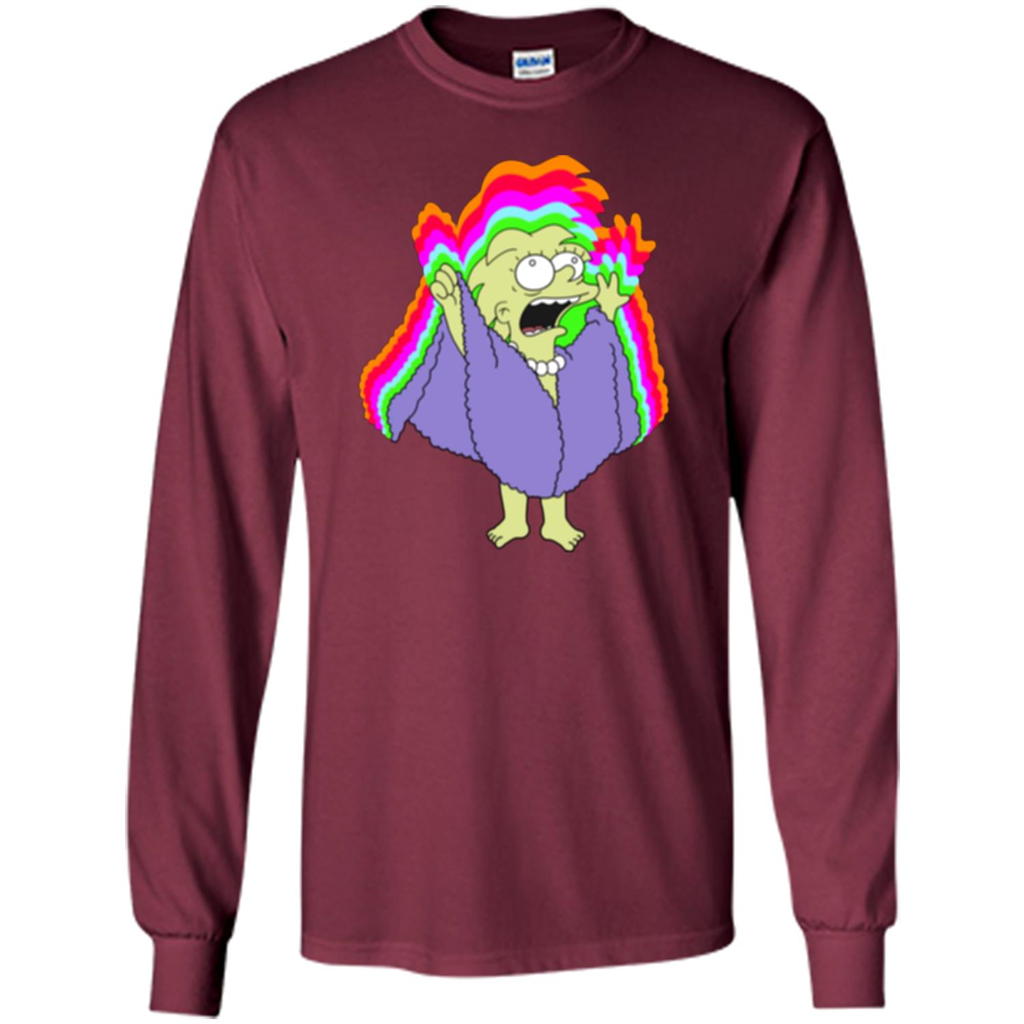 Lizard Queen T-shirt Maroon