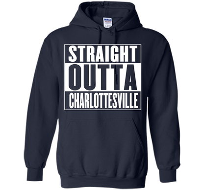 Straight Outta Charlottesville Shirt t-shirt Navy