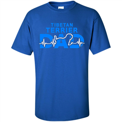 Tibetan Terrier Dad T-shirt Royal