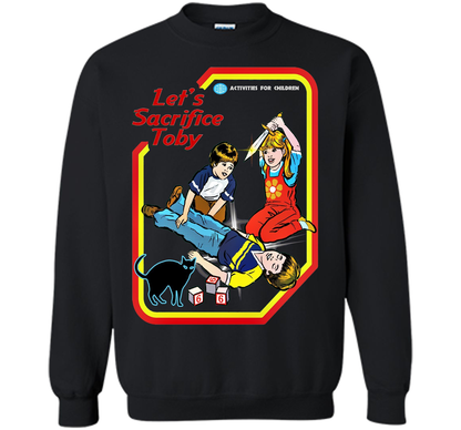 Let's Sacrifice Toby T-shirt Black