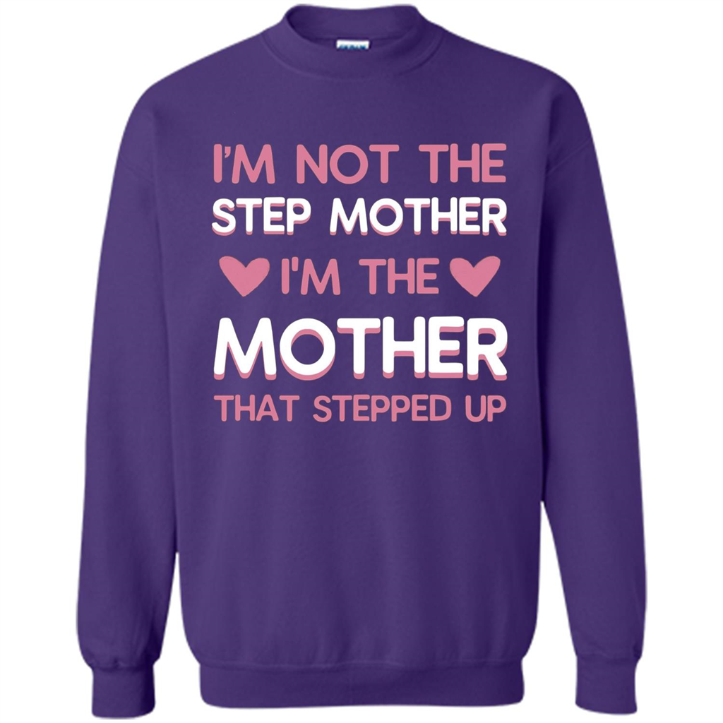 I'm Not The Step Mother T-Shirt Purple