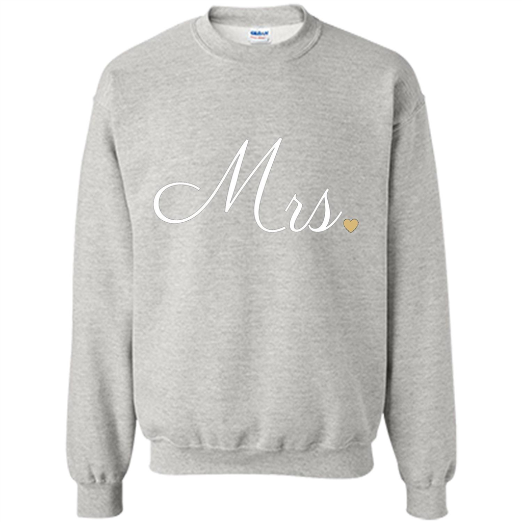 Mrs. Wedding T-shirt Ash