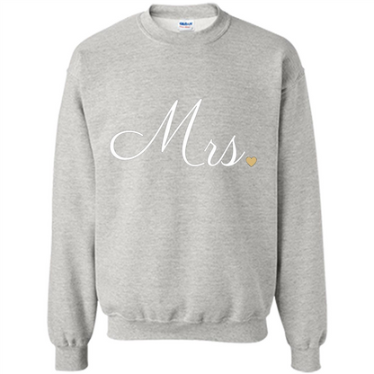 Mrs. Wedding T-shirt Ash