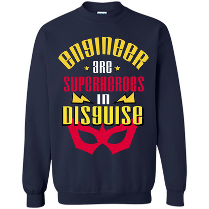 Engineer T-shirt Engineer Are Superheroes In Disguise Navy