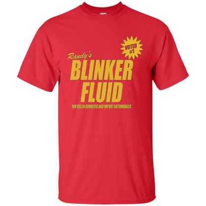 Randy's Blinker Fluid T-shirt Red