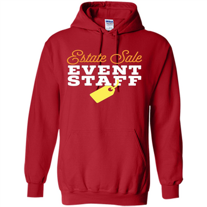 Estate Sale Event Staff T-shirt Red