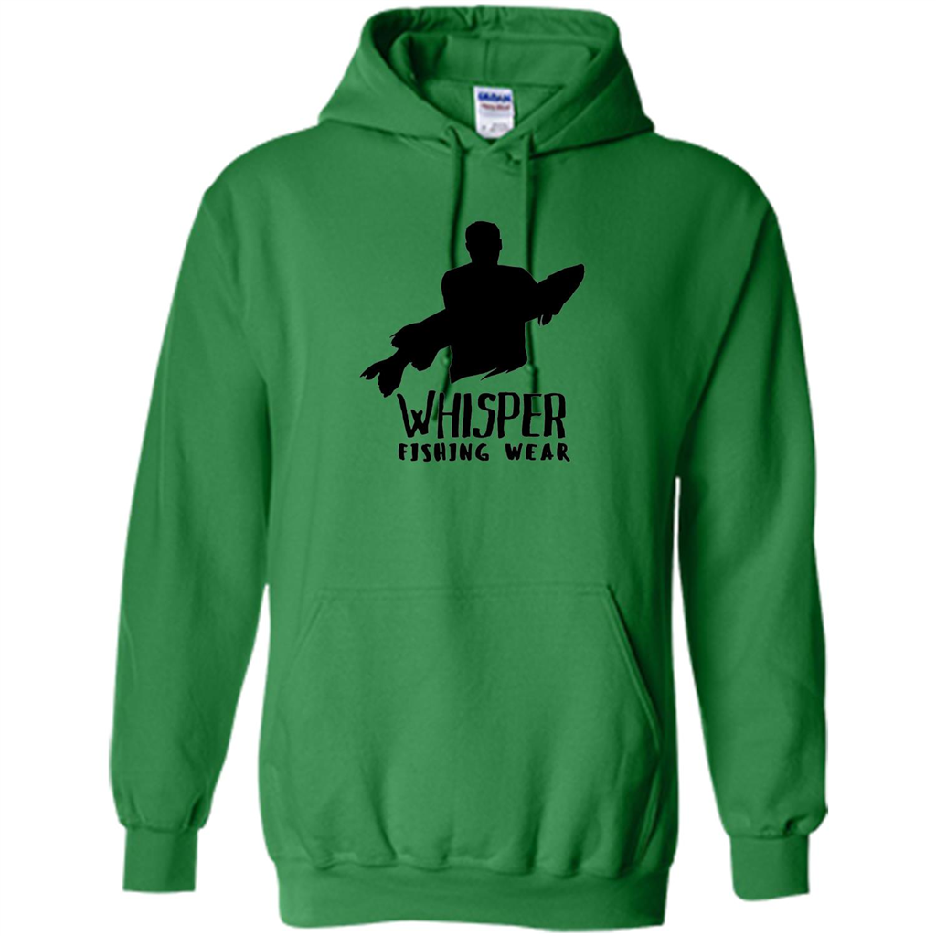 Fishing Lover T-shirt Whisper Fishing Wear Irish Green