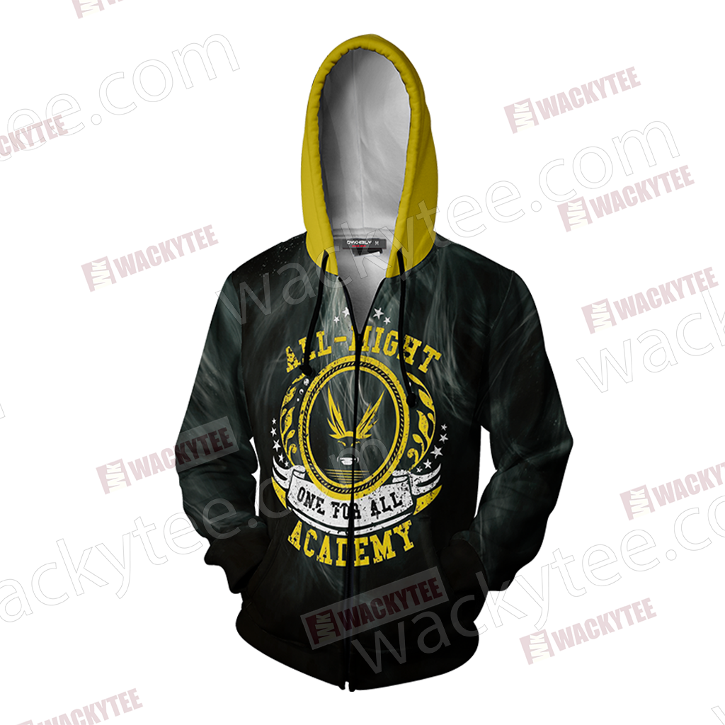 Boku No Hero Academia All Mighty Zip Up Hoodie Jacket