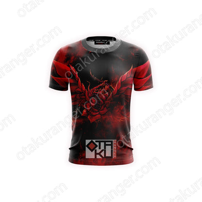 Yu-Gi-Oh! Black Rose Dragon Cosplay Unisex 3D T-shirt