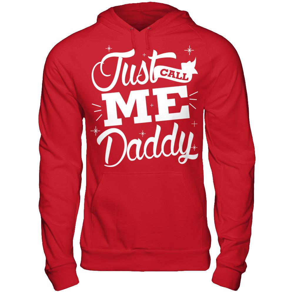 Just Call Me Daddy Gildan - Pullover Hoodie Red