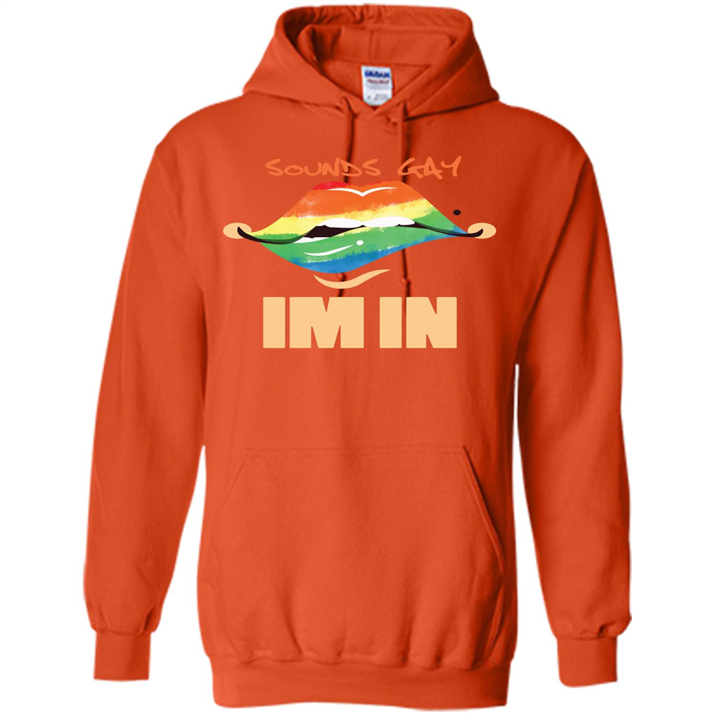 LGBTQ T-shirt Sound Gay Im In Orange