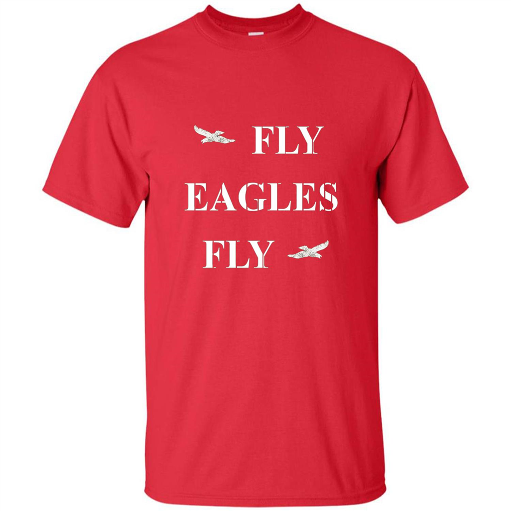 Flying Eagles Fly T-shirt Red