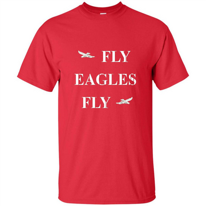 Flying Eagles Fly T-shirt Red