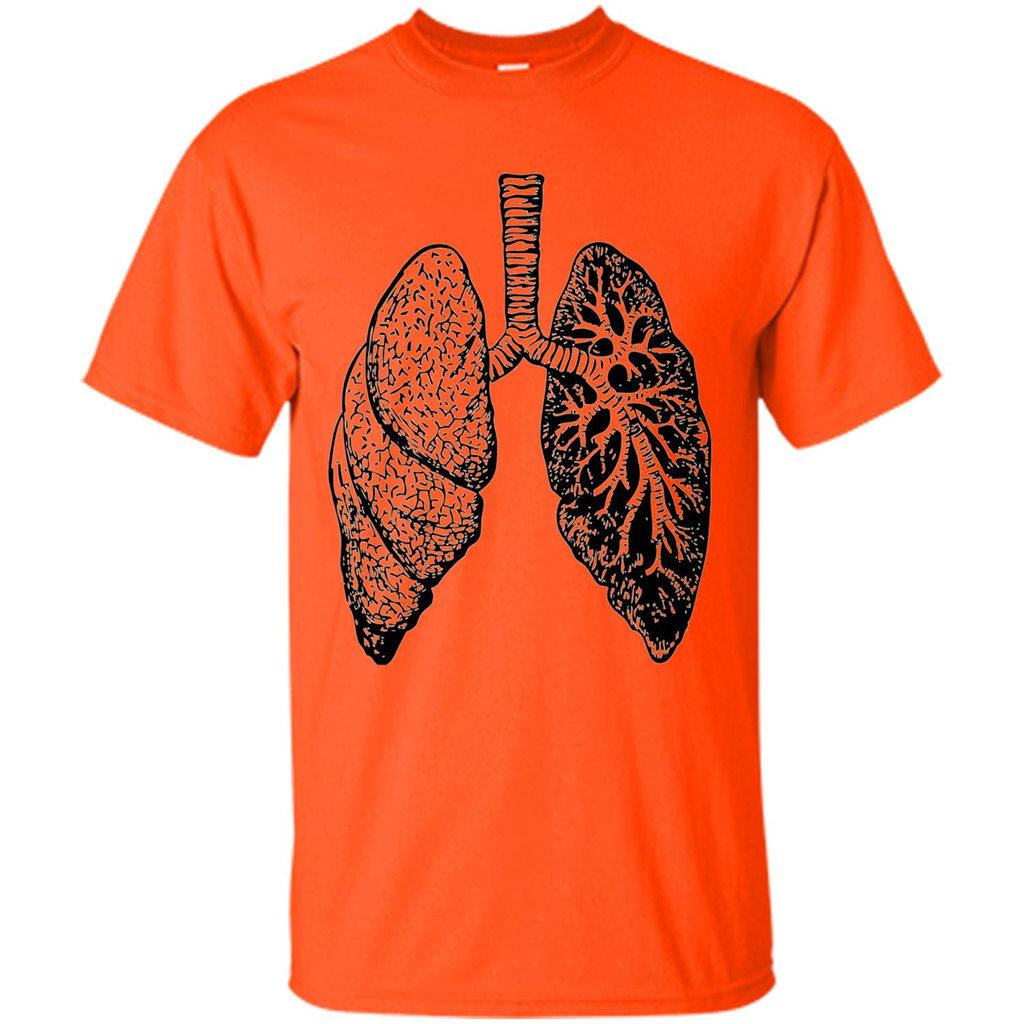 Lungs T-shirt Orange