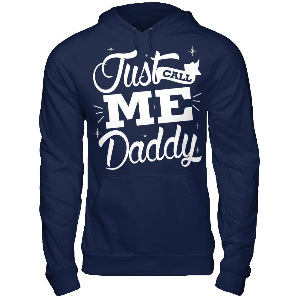 Just Call Me Daddy Gildan - Pullover Hoodie Navy