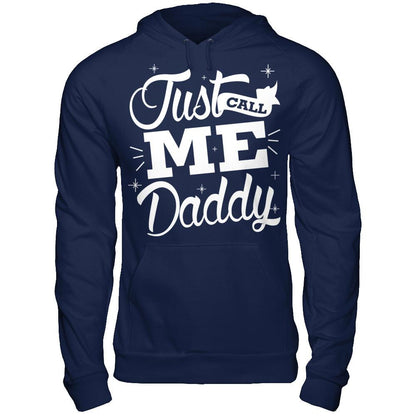 Just Call Me Daddy Gildan - Pullover Hoodie Navy