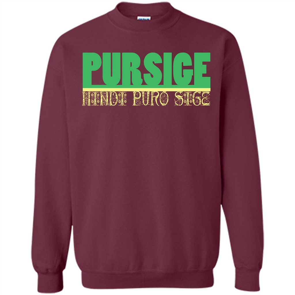 Pursige T-shirt Maroon