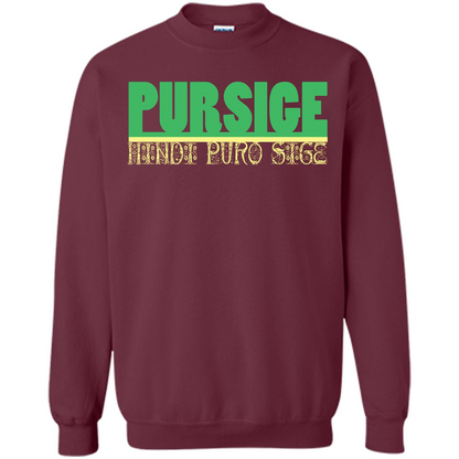 Pursige T-shirt Maroon