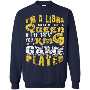Libra T-shirt Im A Libra Treat Me Like A Queen