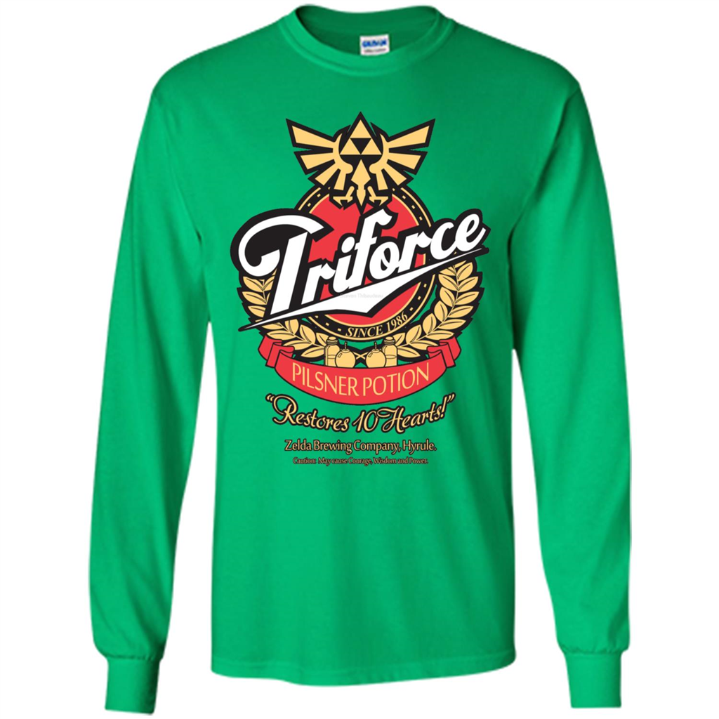 Special Potion Triforce Pilsner Potion T-shirt Irish Green