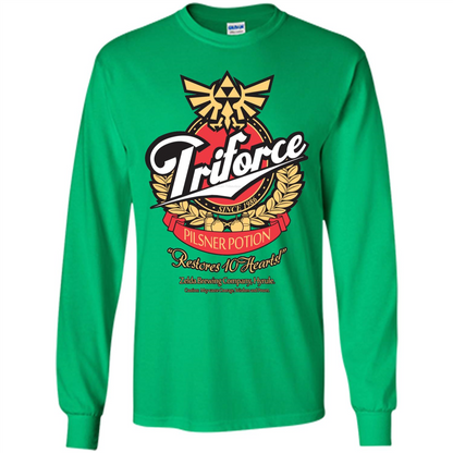 Special Potion Triforce Pilsner Potion T-shirt Irish Green