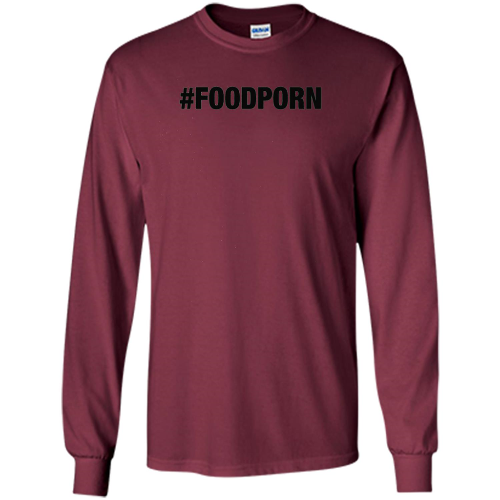 Foodporn T-shirt Maroon