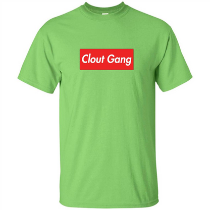 Clout Gang T-shirt Lime