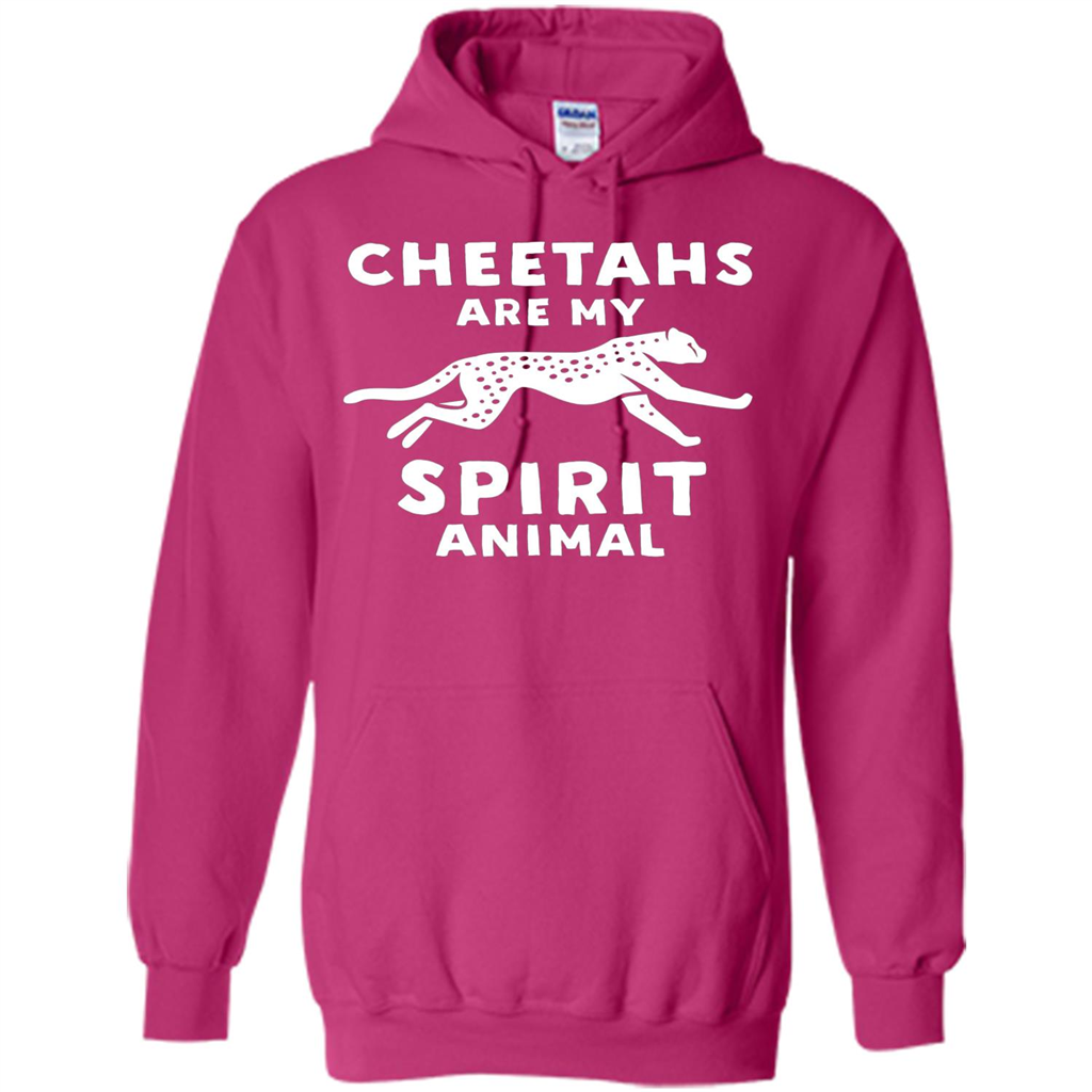 Cheetahs Are My Spirit Animal T-shirt Heliconia