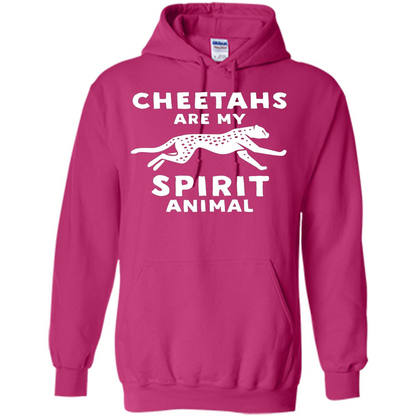 Cheetahs Are My Spirit Animal T-shirt Heliconia