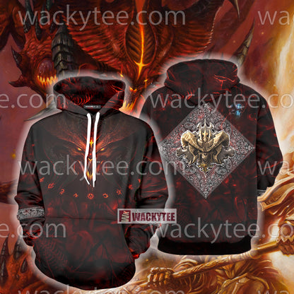 Diablo III Cosplay 3D Hoodie