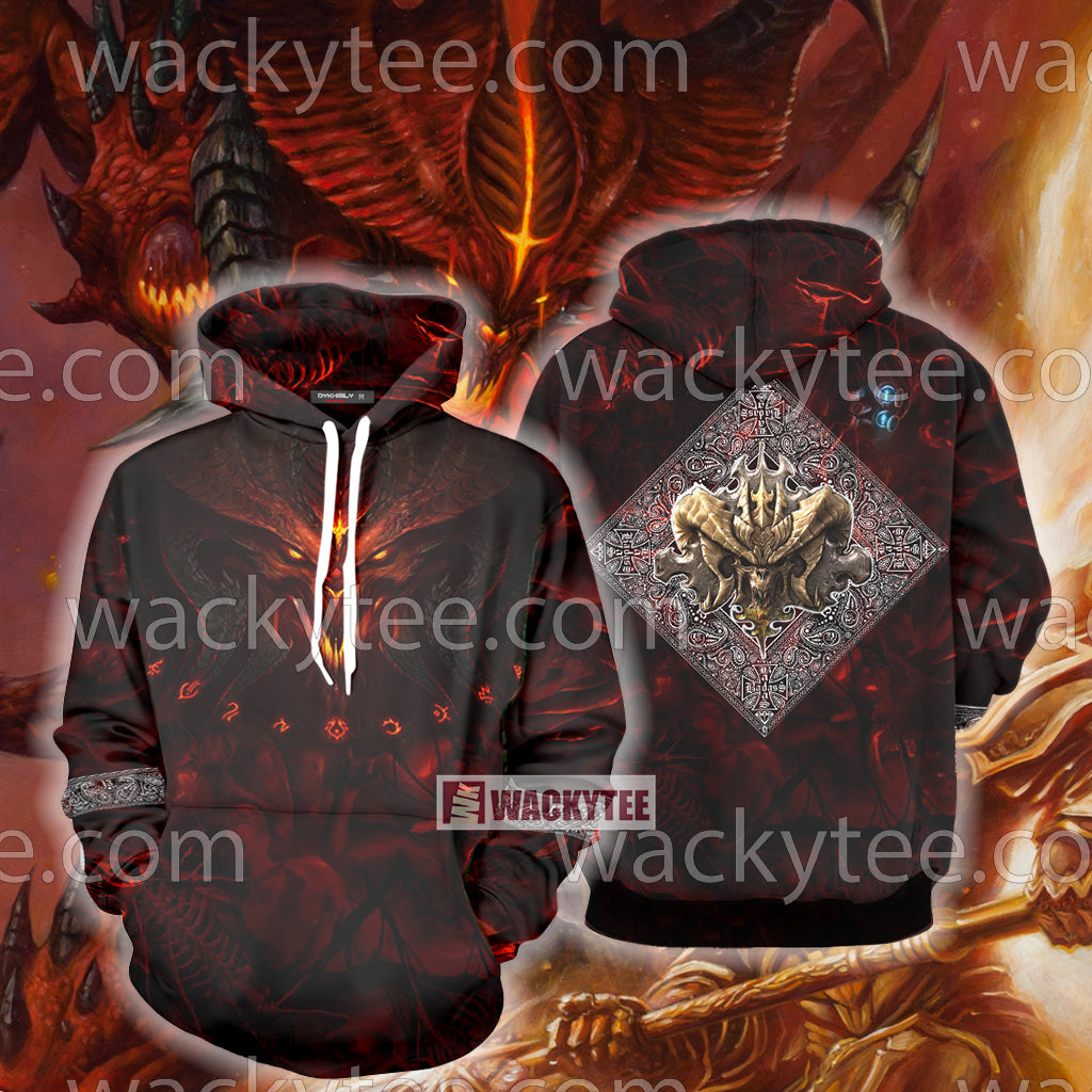 Diablo III Cosplay 3D Hoodie