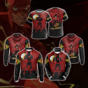 The Flash New Version Unisex Zip Up Hoodie