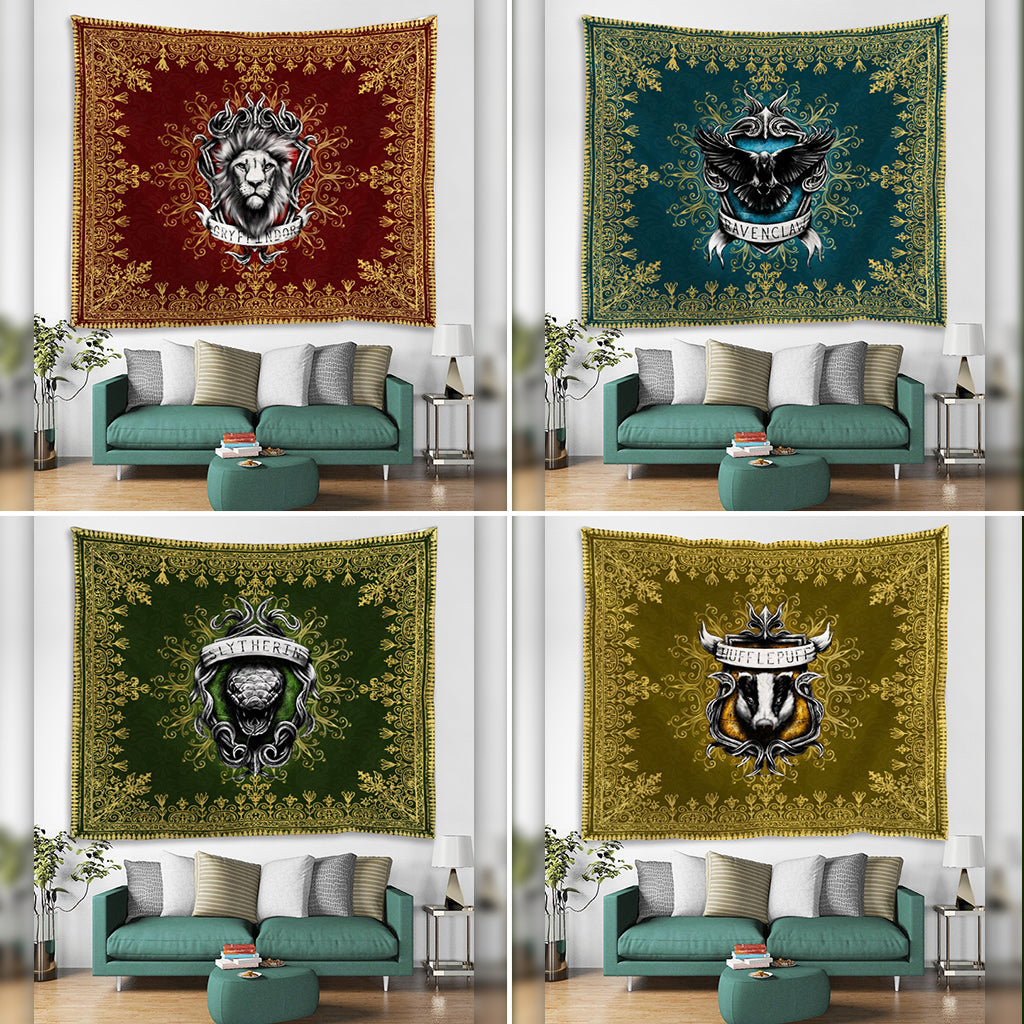 Mandala The Ravenclaw Eagle Harry Potter 3D Tapestry