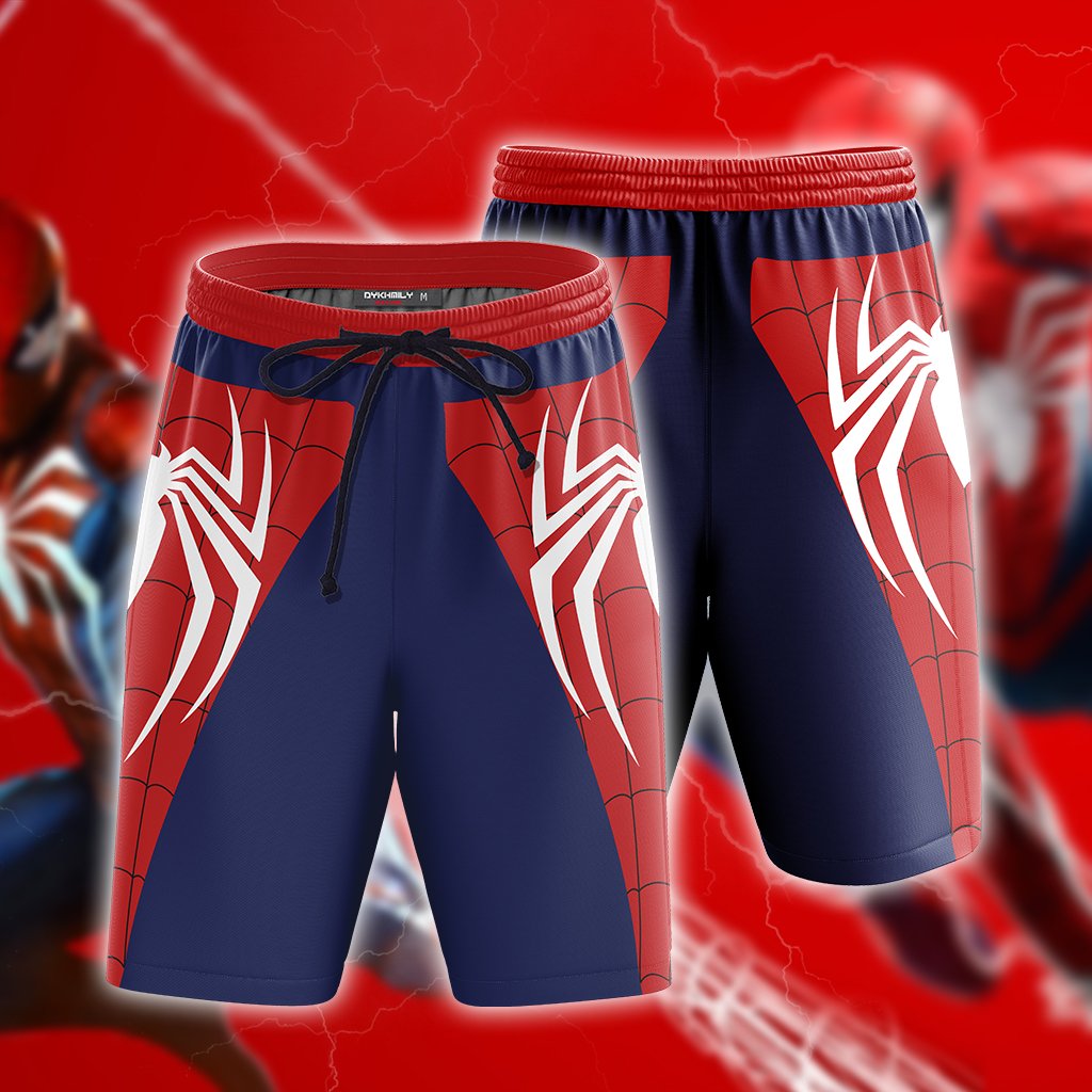 Spider-Man Cosplay PS4 New Look Beach Short Version 2